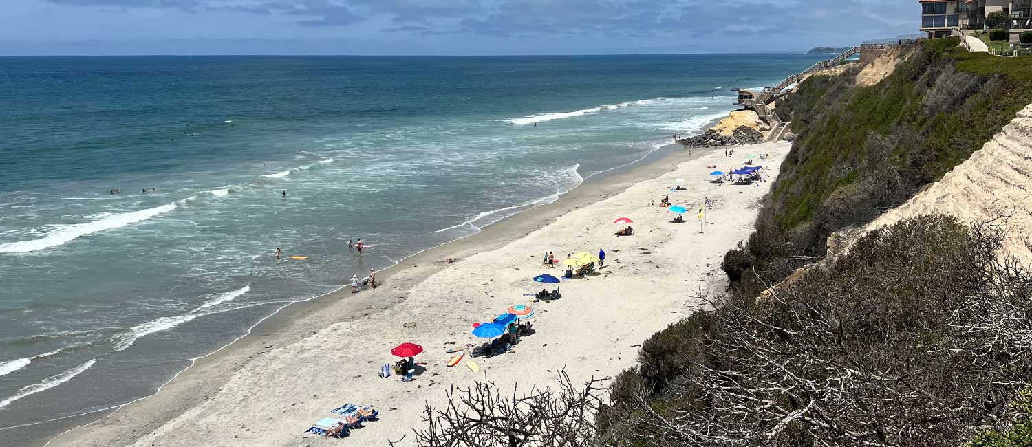 Dreaming of beach days and big swells in North San Diego County.