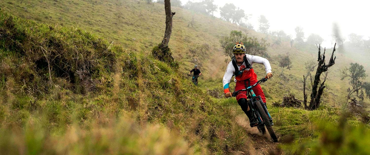 Tony Martin floats down the magical trails of Ecuador. The trails just never seem to end.