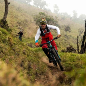 Tony Martin floats down the magical trails of Ecuador. The trails just never seem to end.