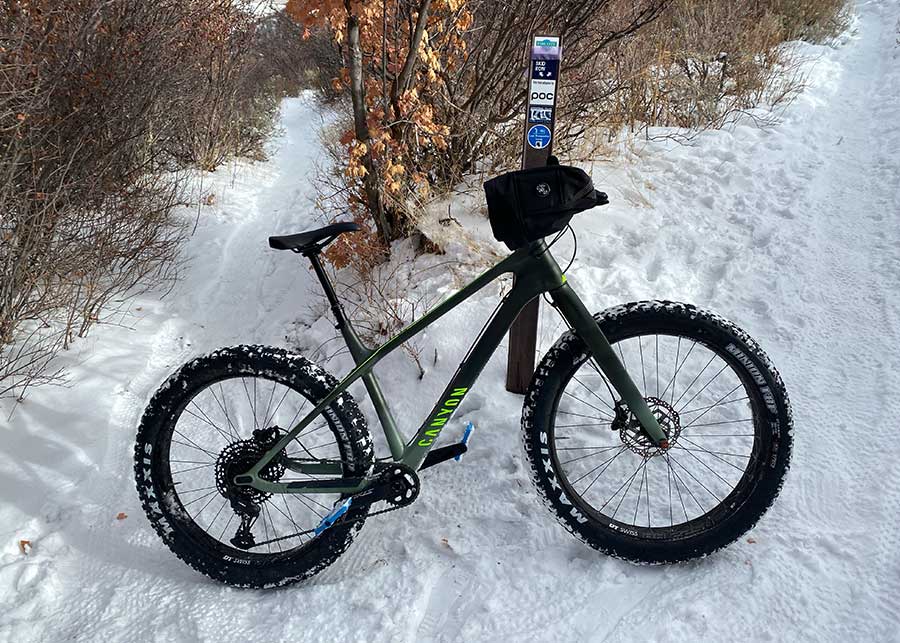 Savoring the ascent of Park City’s singletrack on an early winter day.